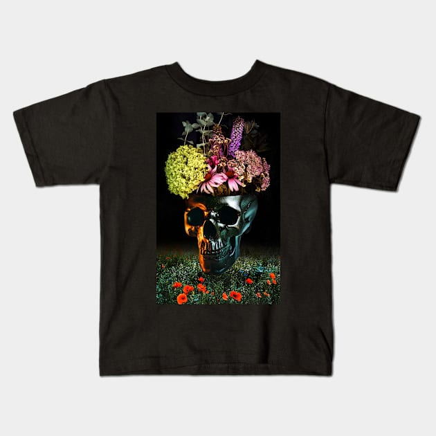 Blossoming Mind Kids T-Shirt by SeamlessOo